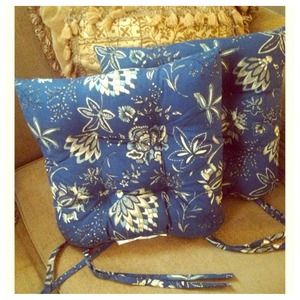 Tie On Chair pillows (2)