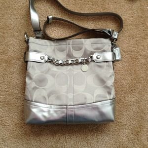Coach shoulder/cross body purse