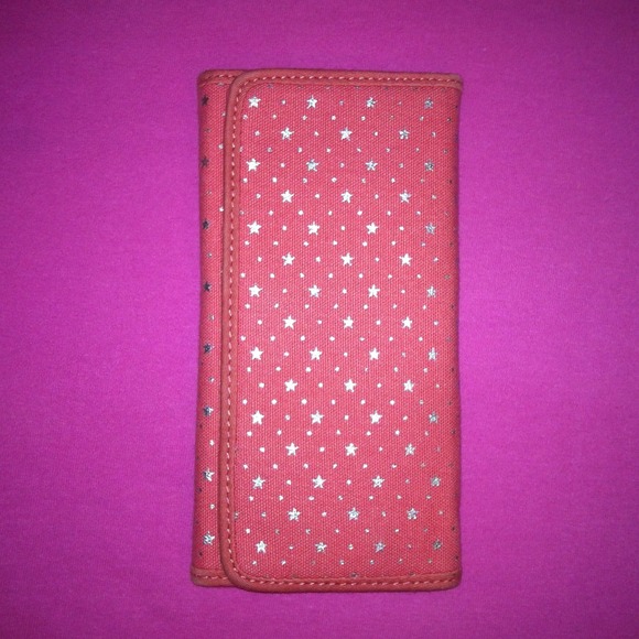 Pink wallet