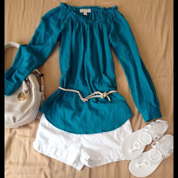 MICHAEL Michael Kors Tops - *SOLD*Michael Kors Off Shoulders Longsleeves XS