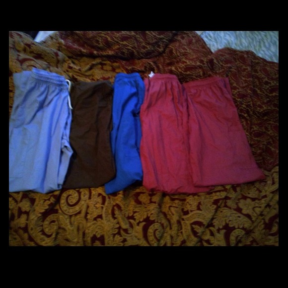 5 scrub pants small