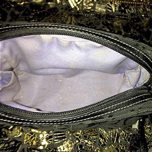 💜REDUCED! Coach cosmetic bag. - Picture 2 of 3