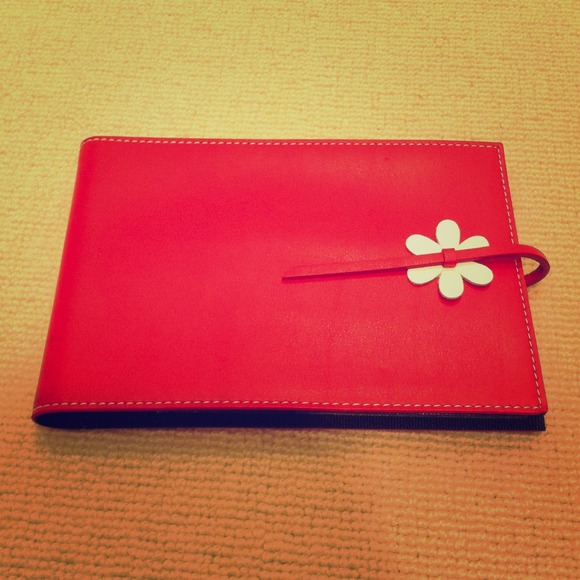 Little Red Leather Photo Album