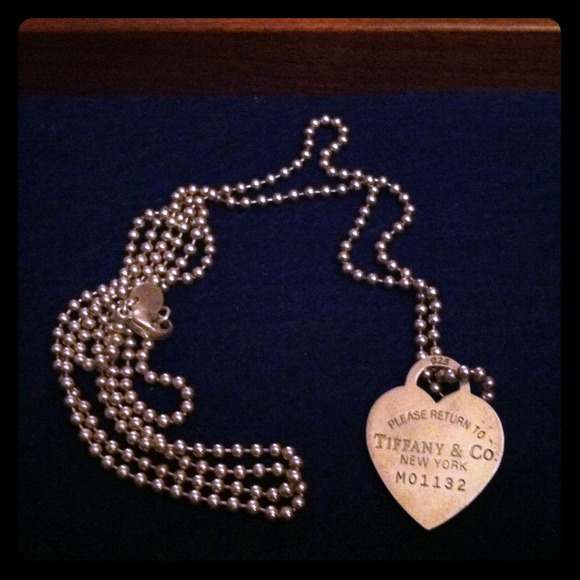 Return to Tiffany heart tag pendant