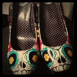 Day of the dead shoes