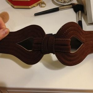Brown anthropolgie belt