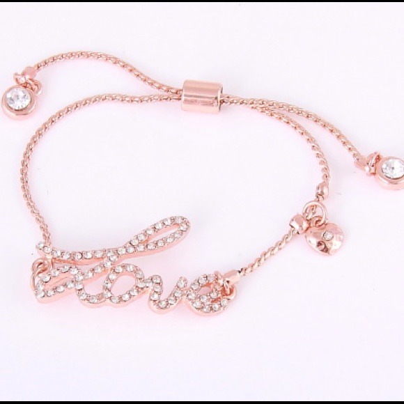 Jewelry - Rose Gold Love Bracelet