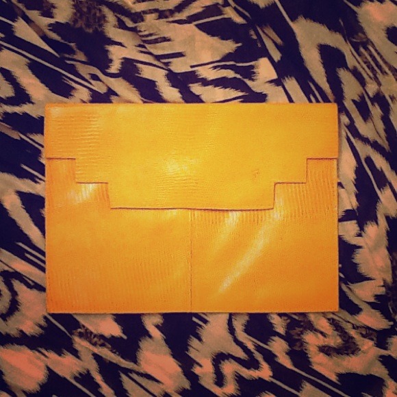 Vegan Glamazon Snakeskin Clutch