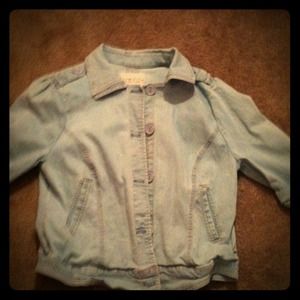Light blue jean jacket