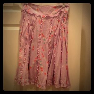 Anthropologie printed full skirt.