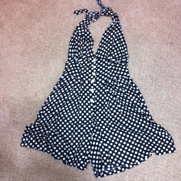 Polka Dot Romper