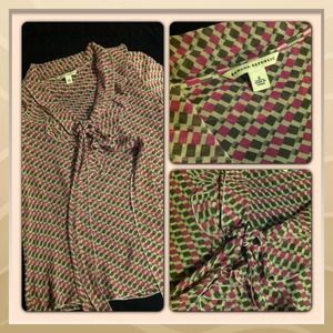 * HOLD* Banana Republic silk ruffle top