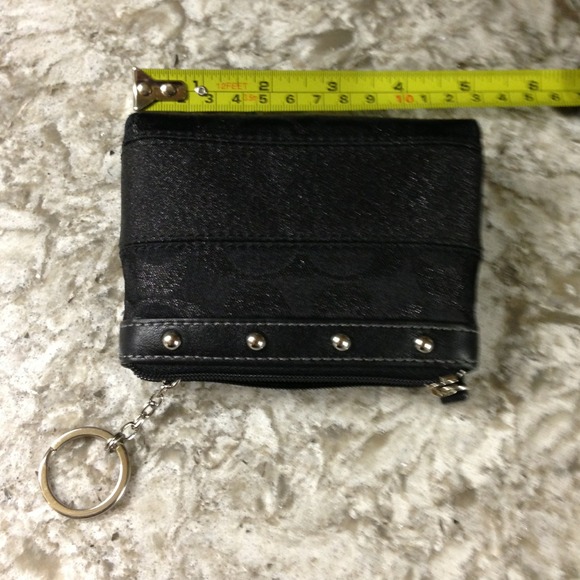 *AUTHENTIC* Black Coach coin purse. - Picture 3 of 5