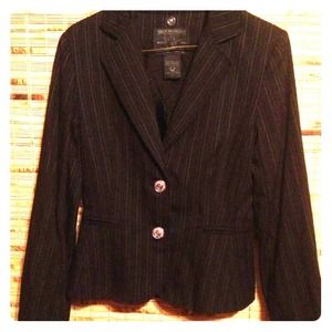 True Religion Pinstripe Blazer Size Medium