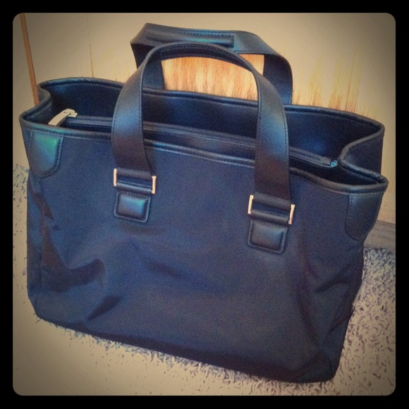Tumi Black Handbag