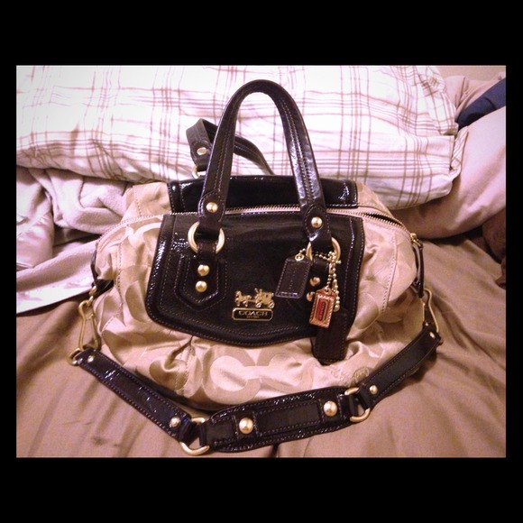 Two Authentic coach handbags
