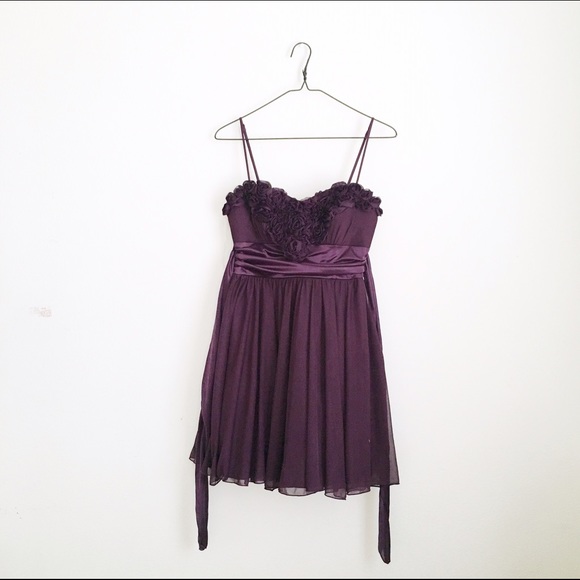 sold | Speechless • Prom/Wedding Purple Dress - Picture 3 of 4