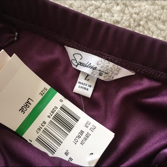 sold | Speechless • Prom/Wedding Purple Dress - Picture 4 of 4