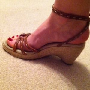 BCBGeneration Shoes - BCBG wedge sandals BCBGeneration Shoes - BCBG wedge sandals