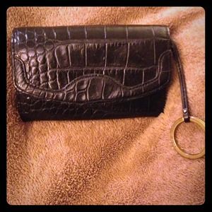 Cole Haan black leather wallet