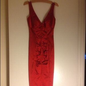 Sexy red dress from Cache