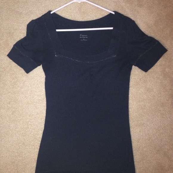 Black express shirt