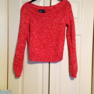 Coral sweater