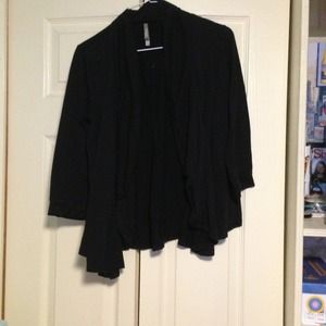 Black Cardigan/Blazer