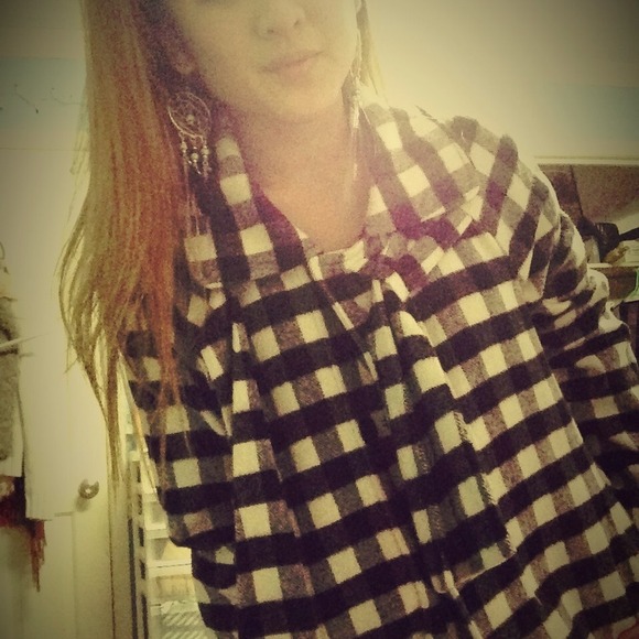 Forever 21 Checkered Peacoat????