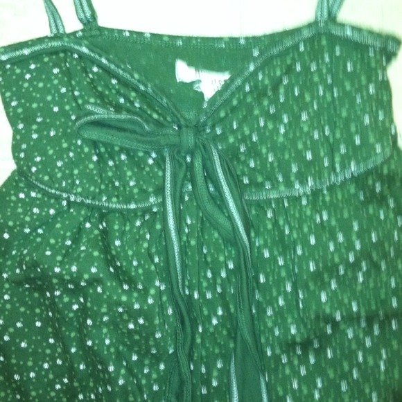 *HOLLISTER* Sz S Green "Tied to You!" Tank top - Picture 4 of 4