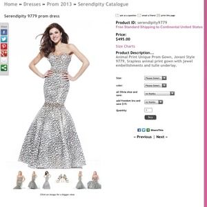 Jovani 9779 prom dress size 5