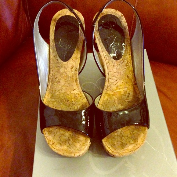 Black patent wedges bundle for @titine13