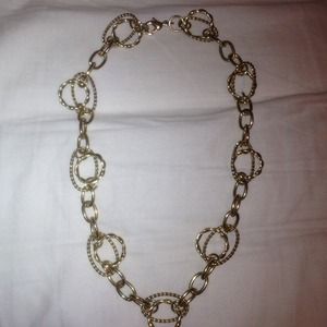 Gold necklace