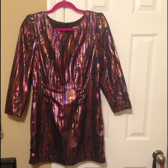 H&M Metallic Party Dress