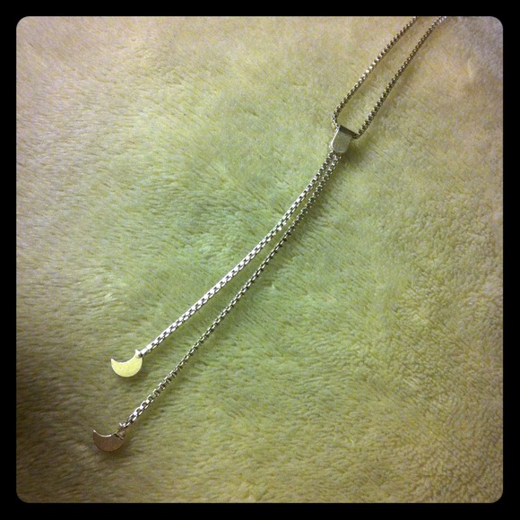 Elegant moon necklace