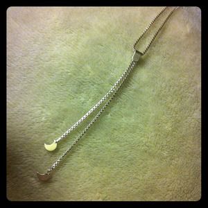 Elegant moon necklace