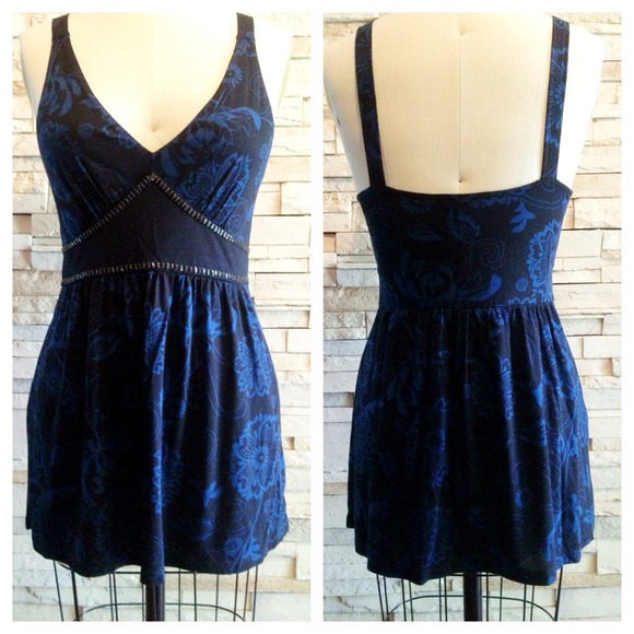 Express Floral Printed Top With Beading