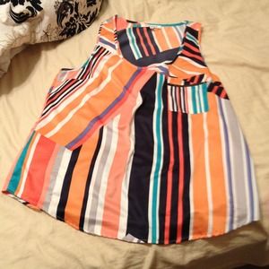 Striped tunic