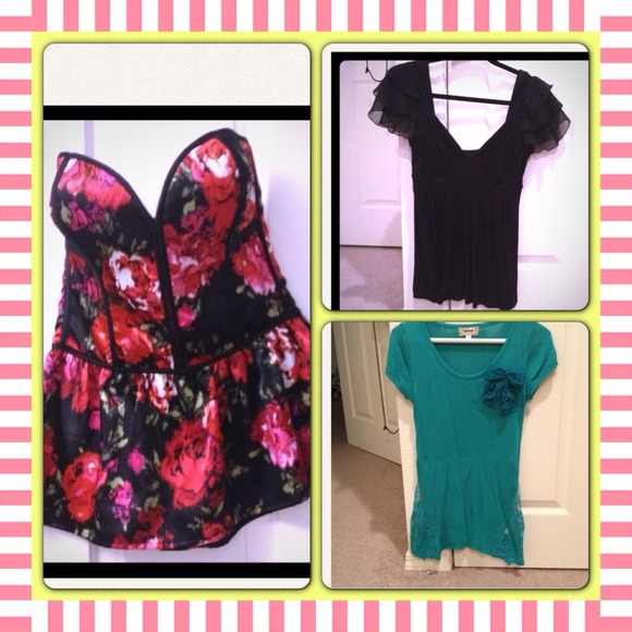 ❤❤3 cute tops BUNDLE ❤❤