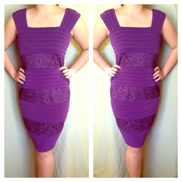 💢Sold by bundle💢Purple dress