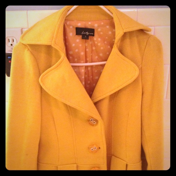 Yellow vintage jacket