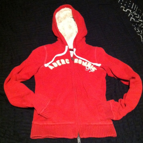 Abercrombie and Fitch furry jacket