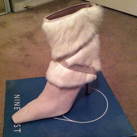 nine west fur boots