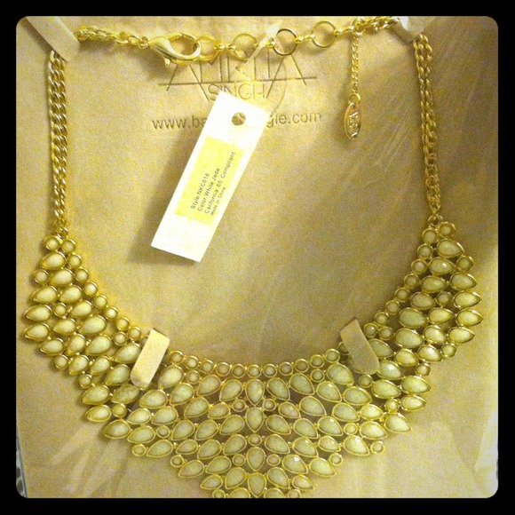 Amrita Singh Jewelry - Amrita Singh Rosaline Resin Stone Necklace