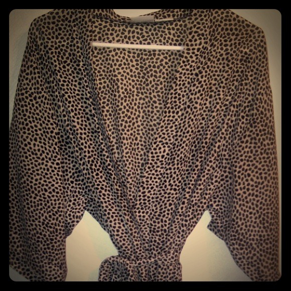 Animal print pajama set. NEVER WORN. - Picture 1 of 3