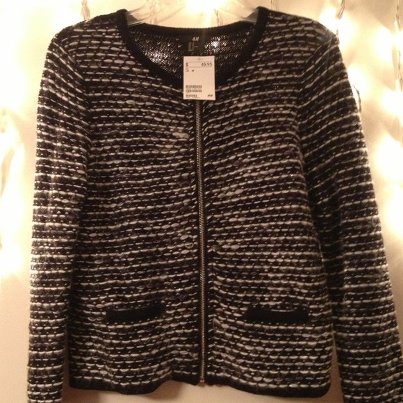 Brand new H&M sweater jacket