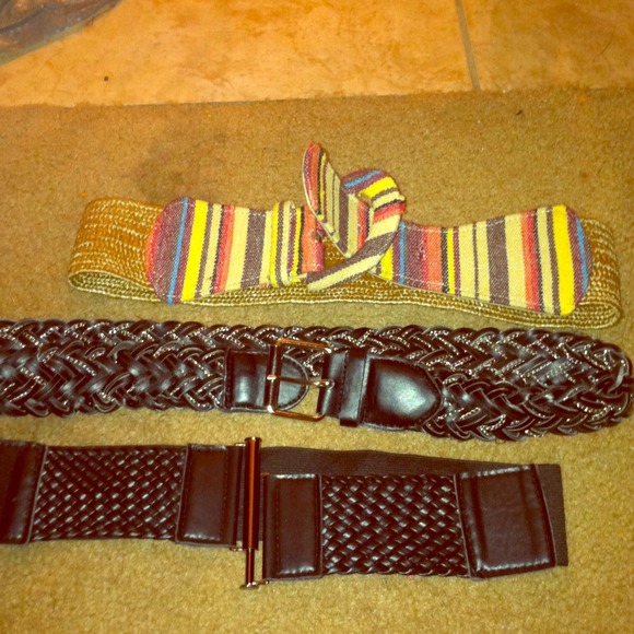 Fashion belts ! Bundled @. $18