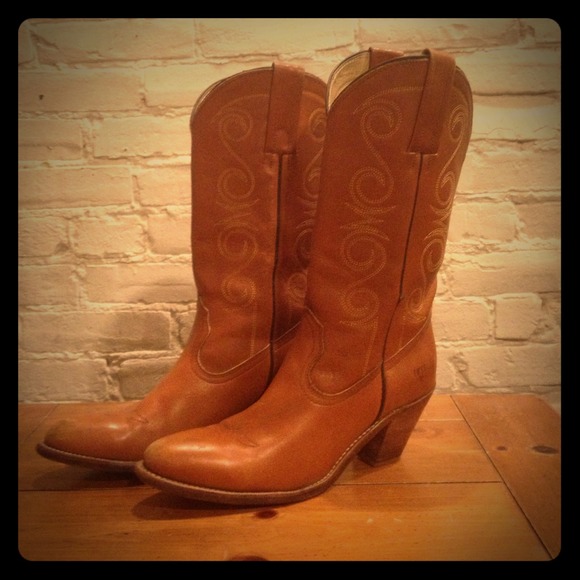 Vintage Frye Cowboy Boots