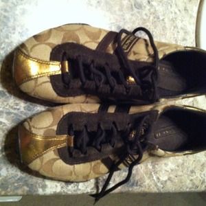 Now reduced to $25 OBO Coach Sneakers, size 5.5