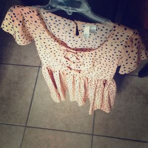 Forever 21 polka dot dress!